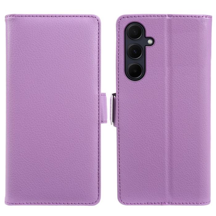 OEM - Plånboksfodral för Samsung Galaxy S26 Konstläder Magnetiskt - Lila