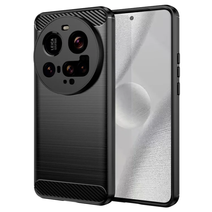 A-One Brand - Xiaomi 15 Ultra Mobilskal Carbon Fiber Texture Brushed - Svart