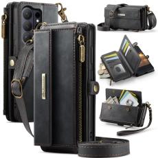 Caseme - CaseMe Pl&aring;nboksfodral f&ouml;r Samsung Galaxy S26 Ultra Konstl&auml;der RFID - Svart