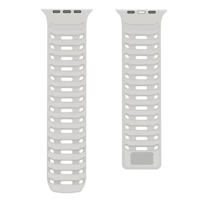 Dux Ducis - Dux Ducis Apple Watch 44/45/46/49mm Armband CS Silikon - Grå