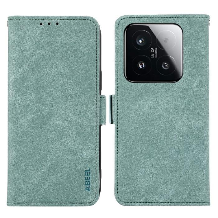 ABEEL - ABEEL Xiaomi 15T Plånboksfodral Konstläder Folio Ställ Blå