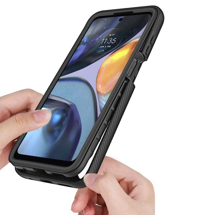 UTGATT - Tech-Protect Motorola Moto G22/E32/E32S Skal Defense360 - Svart