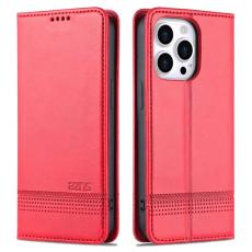 AZNS - AZNS iPhone 14 Pro Max Pl&aring;nboksfodral Konstl&auml;der - R&ouml;d