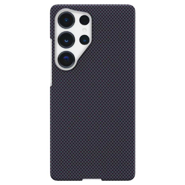 GKK Galaxy S25 Ultra Mobilskal MagSafe Woven - Mörkblå | 2353 | AlltMobil