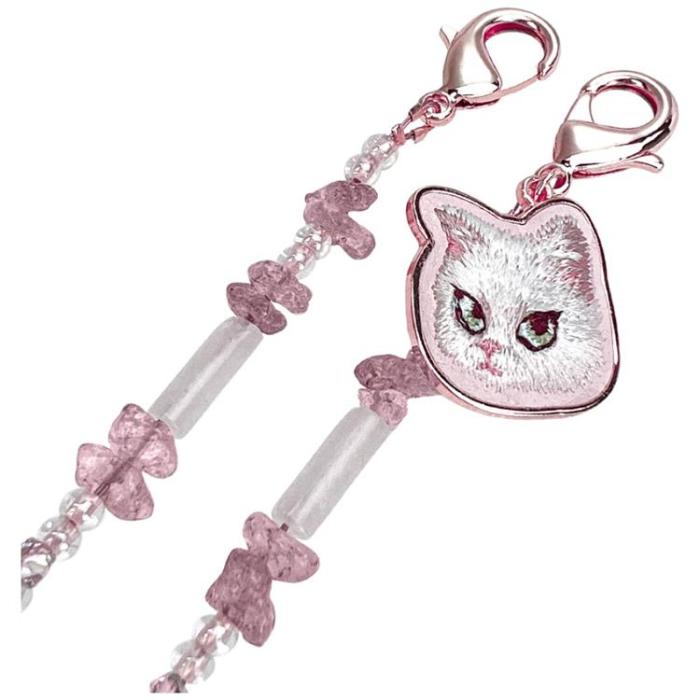 NIMMY - Nimmy Mobilrem Väska berlock Magnetisk Fashion - Rosa