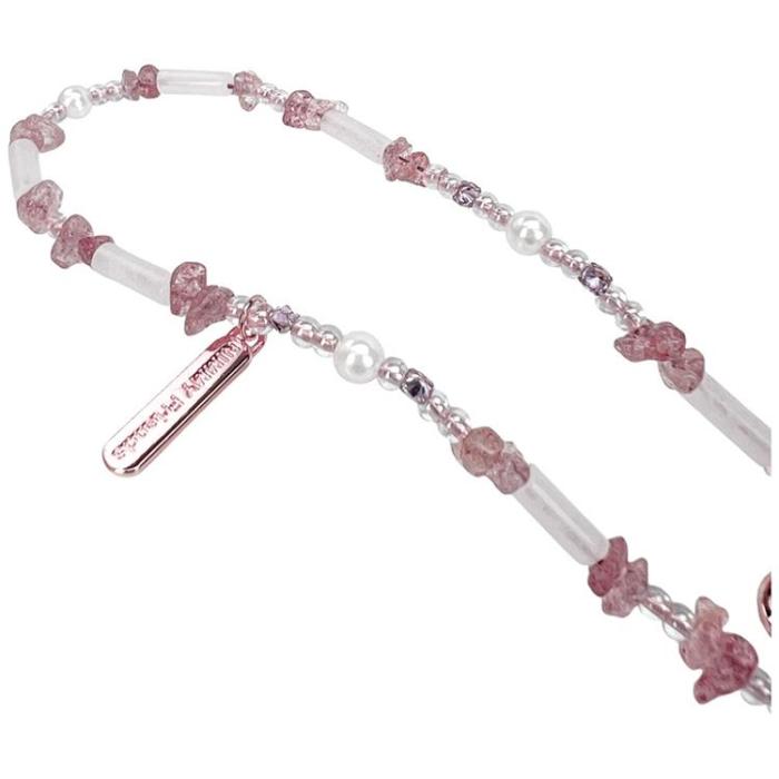 NIMMY - Nimmy Mobilrem Väska berlock Magnetisk Fashion - Rosa