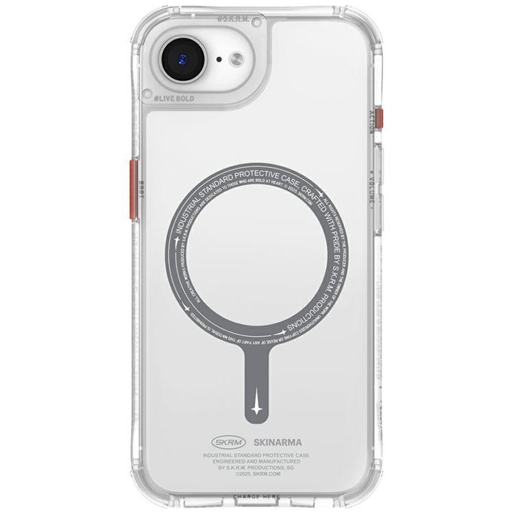 Skinarma iPhone 16e Mobilskal MagSafe Saido - Clear | 2353 | AlltMobil