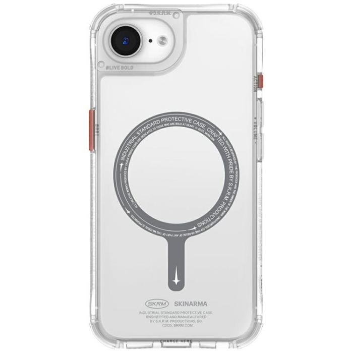 Skinarma - Skinarma iPhone 16e Mobilskal MagSafe Saido - Clear