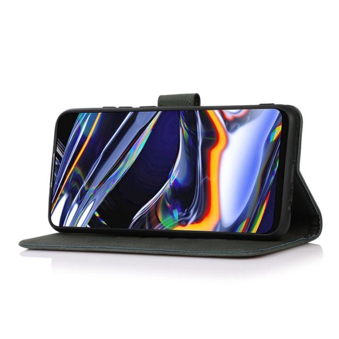KHAZNEH - KHAZNEH Xiaomi 17 Pro Max Plånboksfodral Anti Scratch Konstläder - Grön