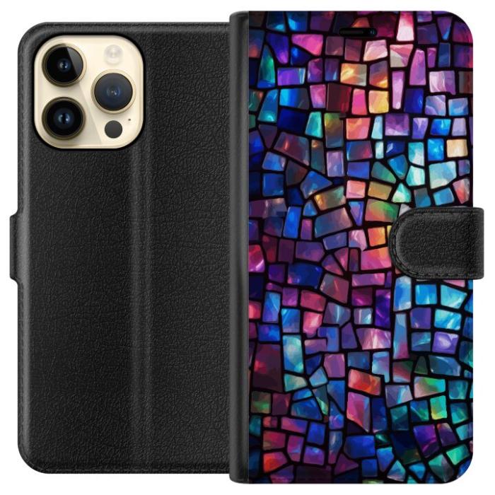 iSecrets - Plånboksfodral till Apple iPhone 15 Pro Max med Disco