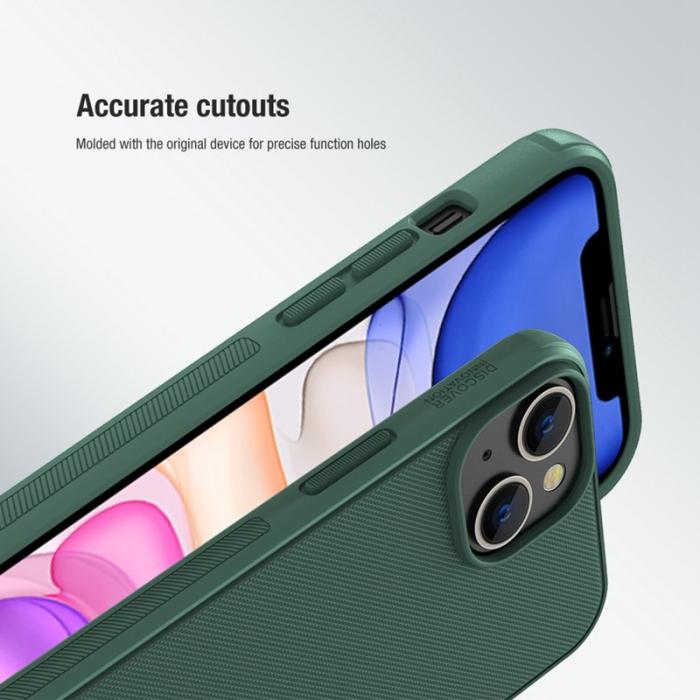 Nillkin - NILLKIN Super Frosted Shield Pro Fodral iPhone 14 Plus Blå