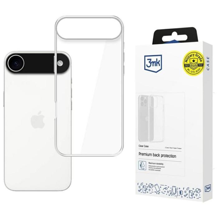 3MK - 3MK iPhone 17 Air Mobilskal Clear TPU - Transparent