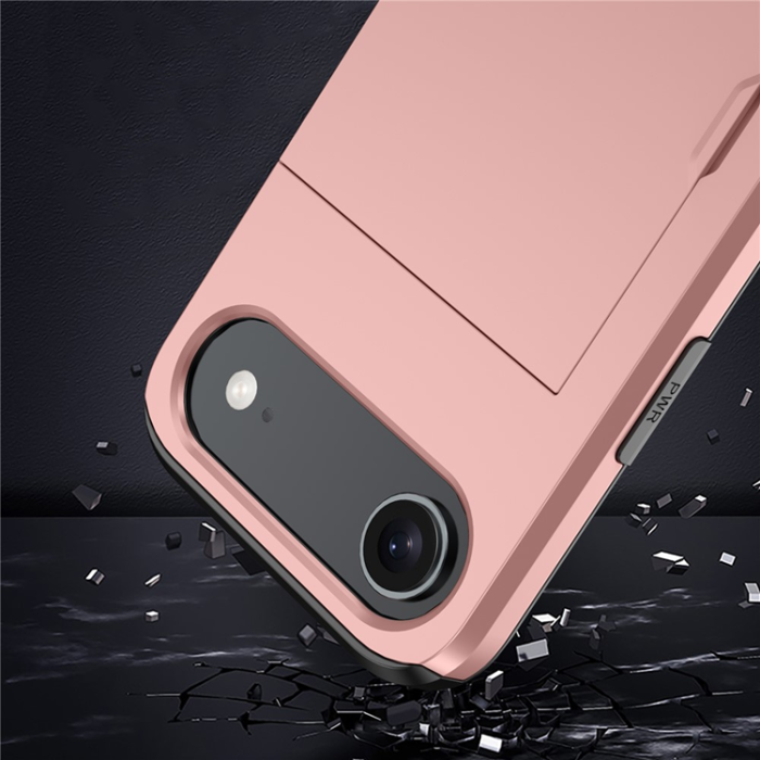A-One Brand - iPhone 17 Air Mobilskal korthållare - Vit