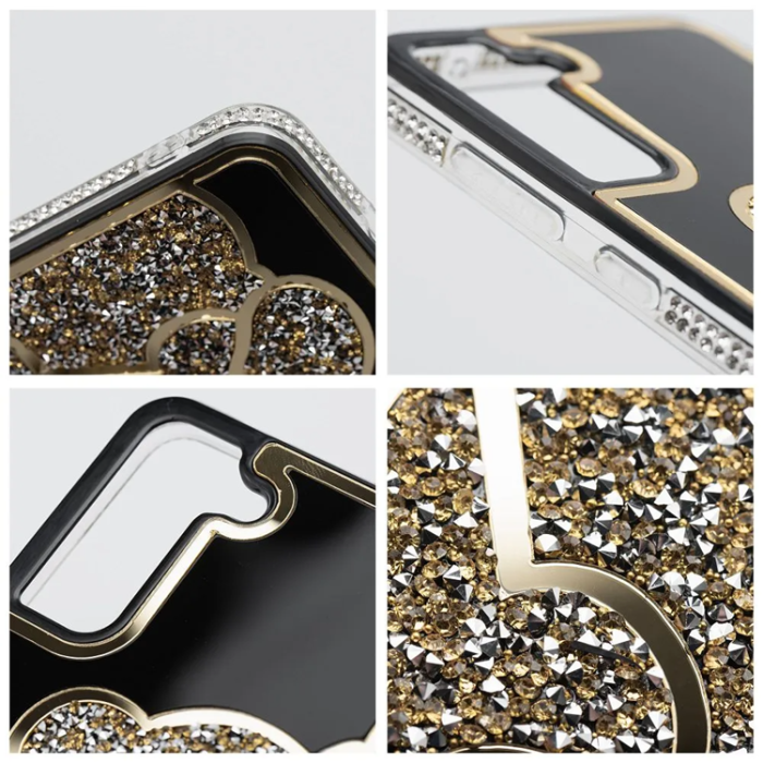 OEM - Galaxy S25 Plus Mobilskal Teddy Bear - Guld