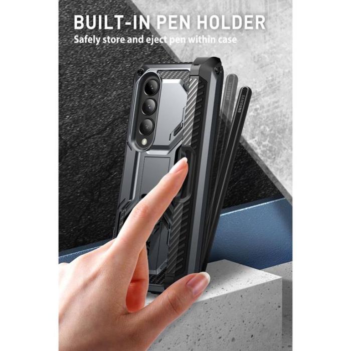 UTGATT1 - SupCase Galaxy Z Fold 4 Skal Armorbox - Svart