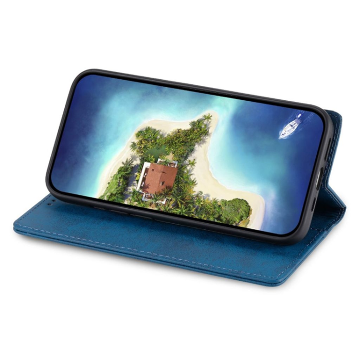 OEM - Galaxy S25 Plus Plånboksfodral RFID Blocking - Blå