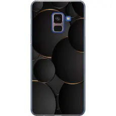 Gustaf - Mobilskal till Samsung Galaxy A8 (2018) med Lyxig Cirklar