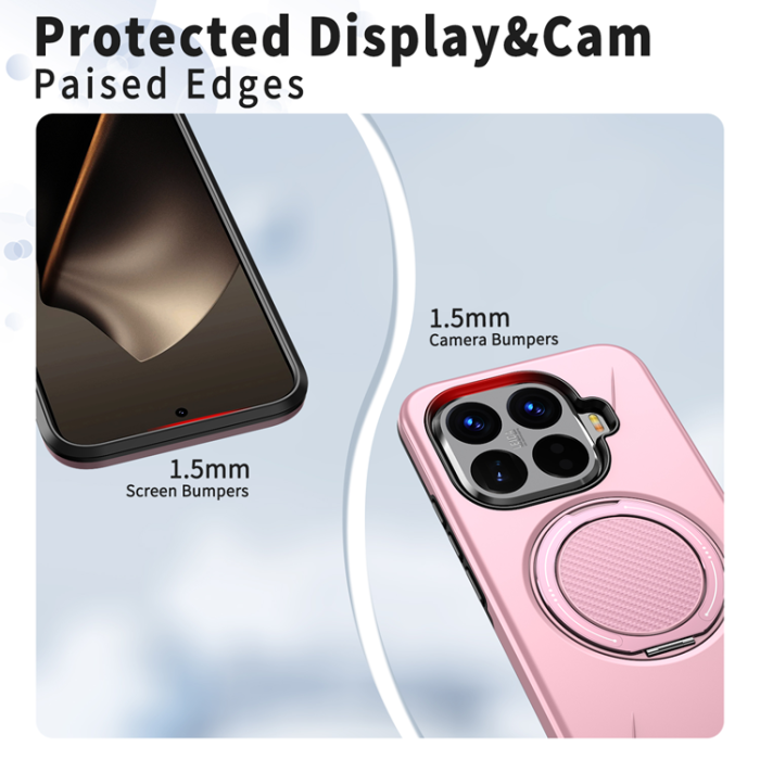 A-One Brand - Xiaomi 15T Pro Mobilskal Magsafe Rotating Kickstand TPU + PC