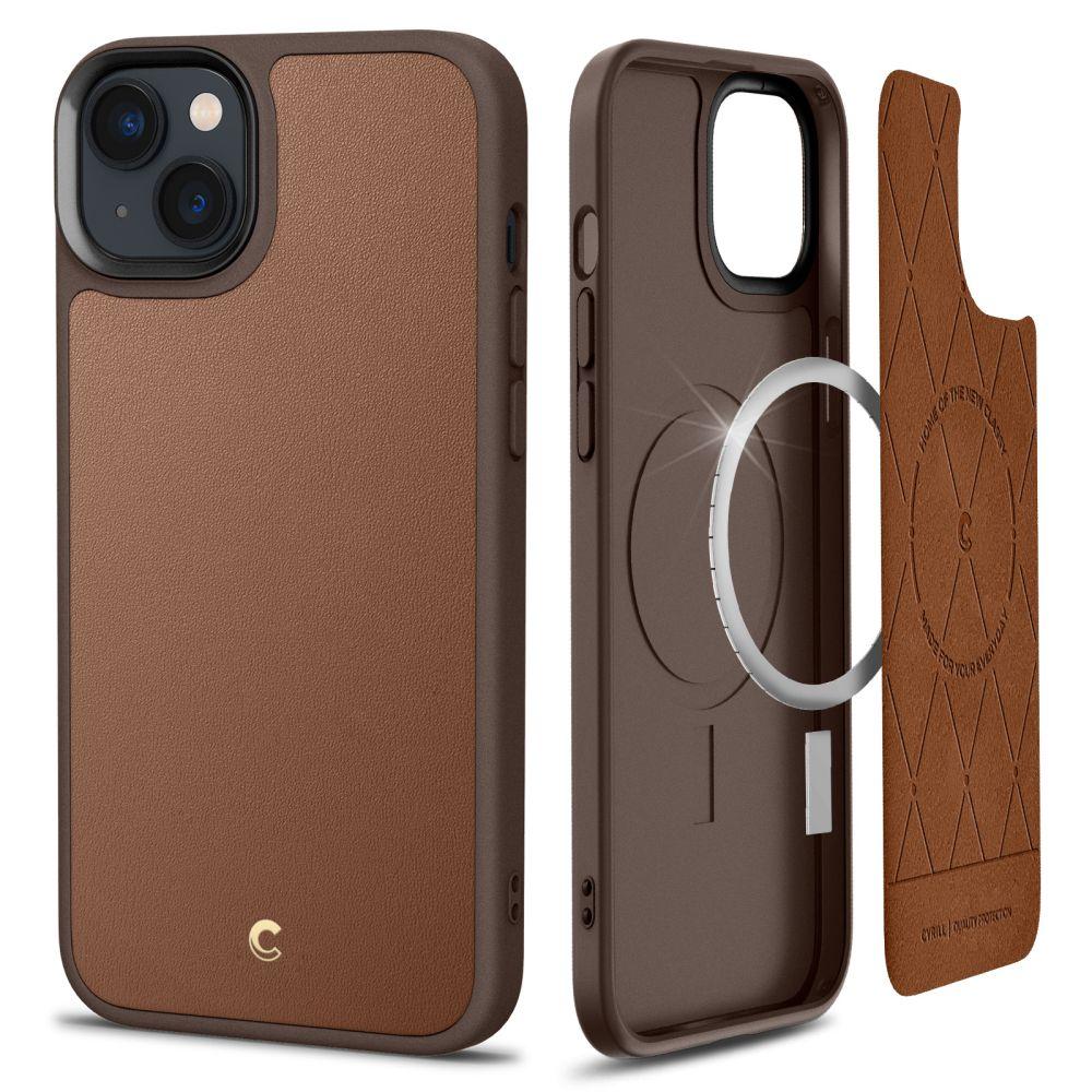 Spigen iPhone 14 Plus Magsafe Skal Cyrill - Saddle Brun | 2353 | AlltMobil