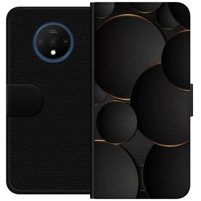 iSecrets - Plånboksfodral till OnePlus 7T med Lyxig Cirklar