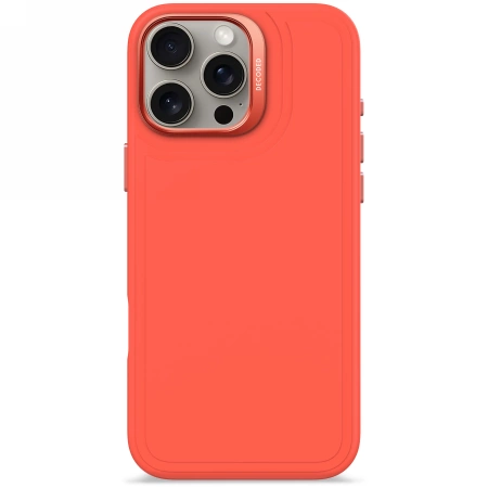 Decoded iPhone 16 Pro Max Mobilskal Magsafe Antimikrobiell Silikon - Orange | 2353 | AlltMobil