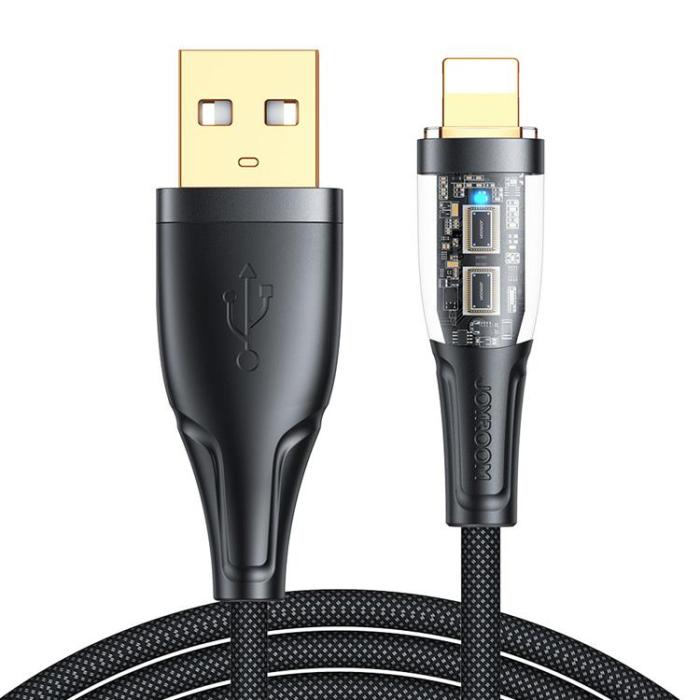 Joyroom - Joyroom Fast USB-C till Lightning kabel 2.4A 1.2m - Svart