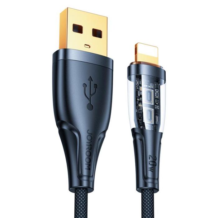 Joyroom - Joyroom Fast USB-C till Lightning kabel 2.4A 1.2m - Svart