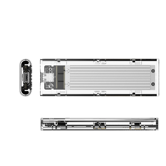 ORICO - Orico Diskenhet M.2 NVME till USB-C 10Gb/s TCM2-C3 - Grå