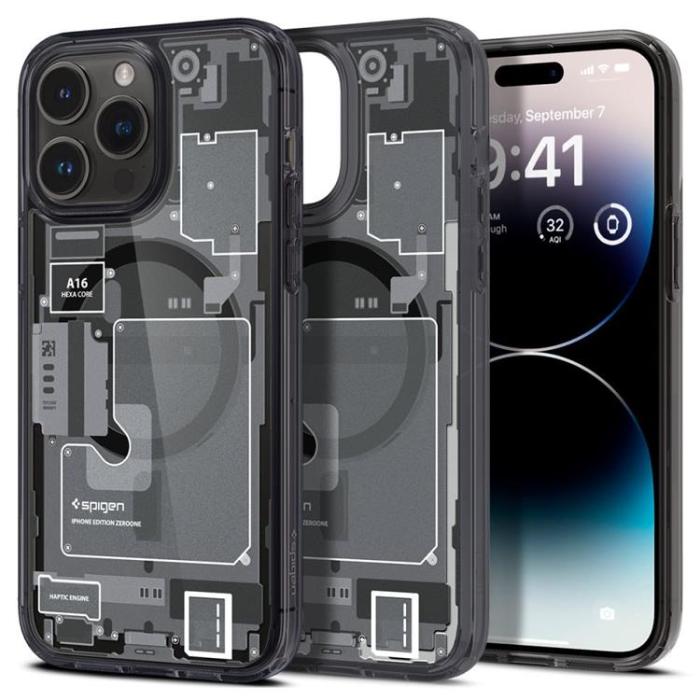 UTGATT - Spigen iPhone 14 Pro Skal Magsafe Ultra Hybrid