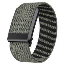 KALEBOL - Kalebol Whoop 4.0 Armband Twill Elastic Nylon - Grå/Grön