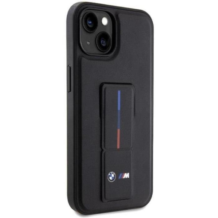 BMW - BMW iPhone 15/14/13 Mobilskal Grip Hot Stamp - Svart