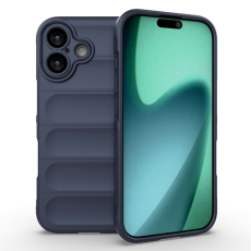 Amorus - AMORUS iPhone 17 Mobilskal Shockproof TPU Rugged - Mörkblå
