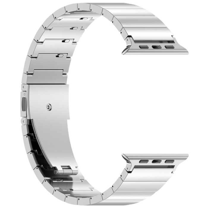 A-One Brand - Apple Watch (38/40/41/42mm) Armband Titan Alloy - Silver