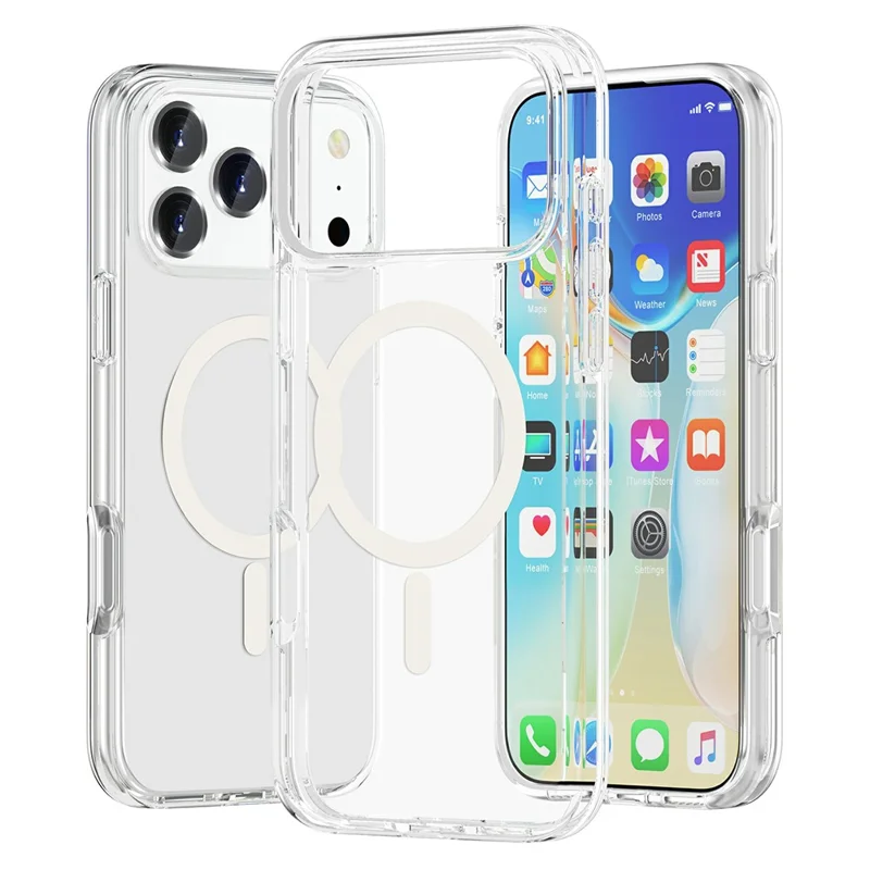 iPhone 17 Pro Mobilskal MagSafe - Transparent | 2353 | AlltMobil