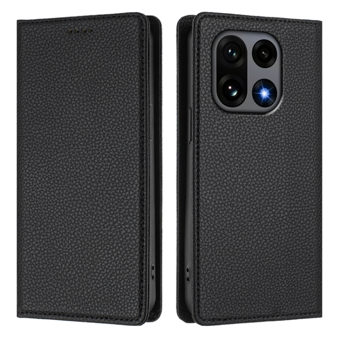 A-One Brand - OnePlus 15 Plånboksfodral RFID-Skydd Litchi Konstläder