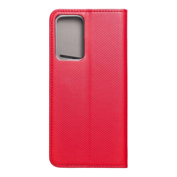 OEM - Redmi Note 11 Pro Plus Plånboksfodral Smart Konstläder - Röd
