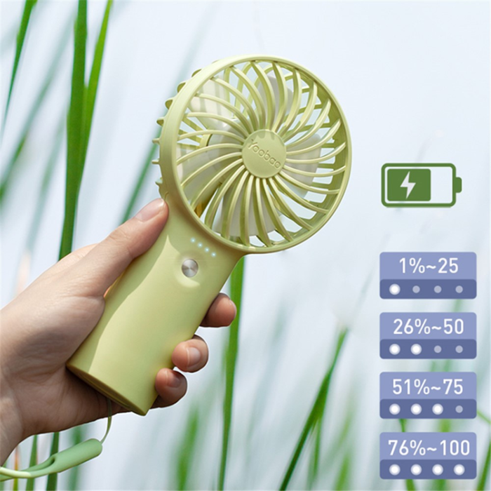 YOOBAO - YOOBAO Mini Handhållen Fläkt 5000mAh Y-F3 - Vit