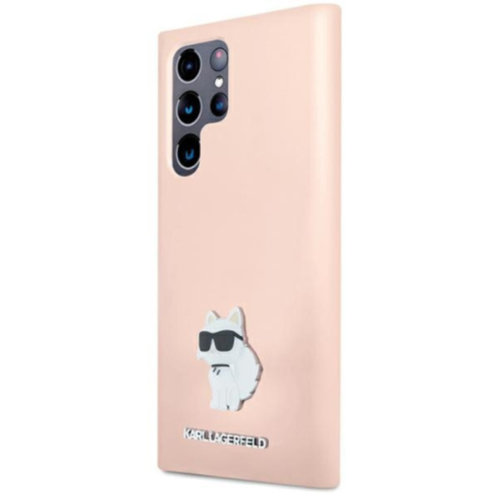 KARL LAGERFELD - Karl Lagerfeld Galaxy S23 Ultra Mobilskal Silikon Choupette