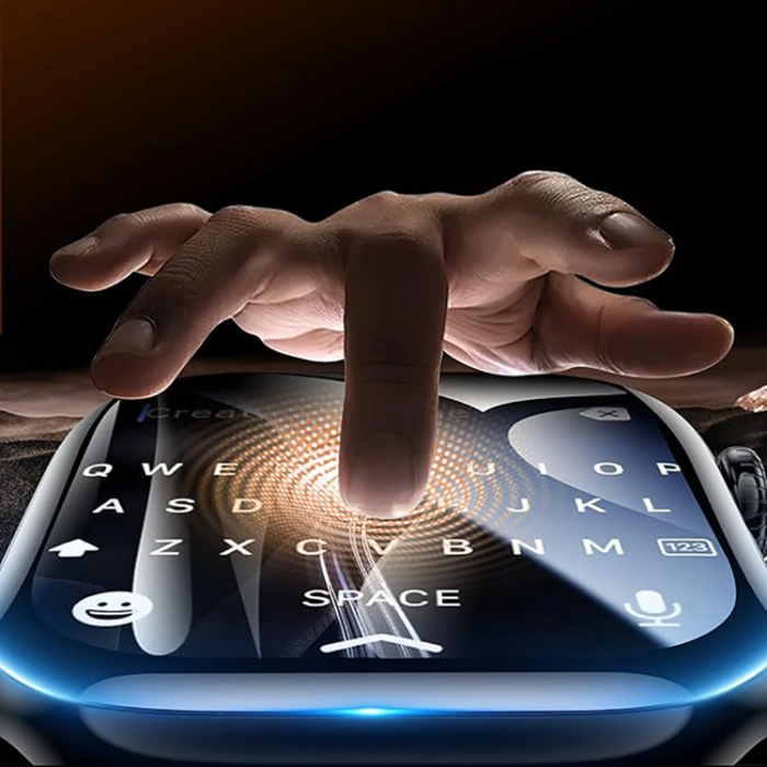 Tech-Protect - [3-Pack] Tech-Protect Apple Watch 1/2/3/4/5/6/SE (44mm) Hybridglas Easy Set Flex