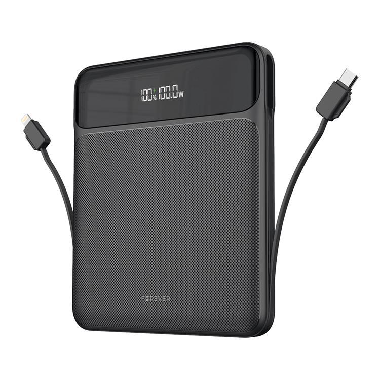 Forever Powerbank 20000 mAh för Laptop 100W - Svart | 505295 | AlltMobil
