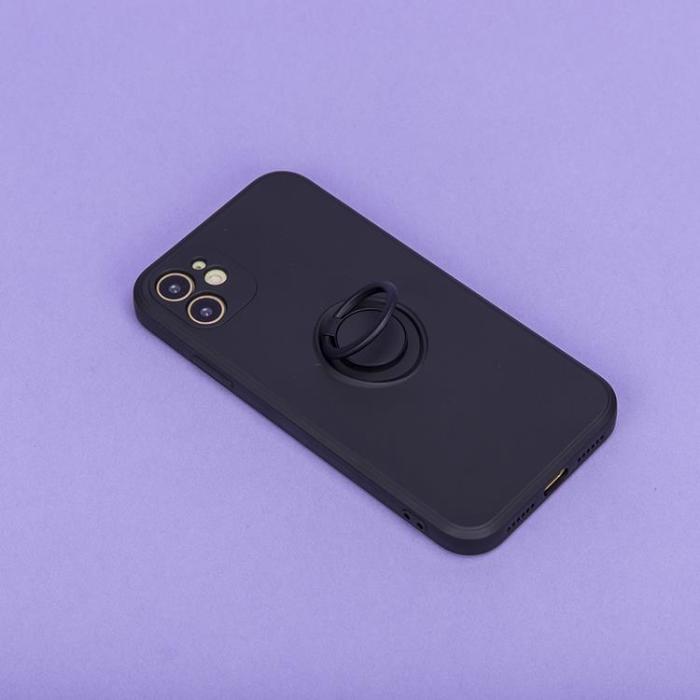 OEM - iPhone 16 Pro Max Mobilskal Ringhållare - Svart
