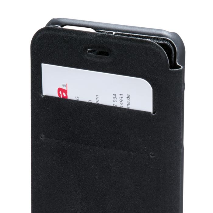 Hama - HAMA iPhone 6/6S Plånboksfodral DesignLine - Glow Svart