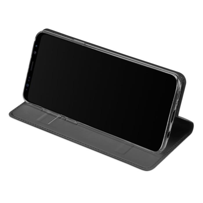 UTGATT5 - DUX DUCIS Plånboksfodral Galaxy S9 Plus - Grå