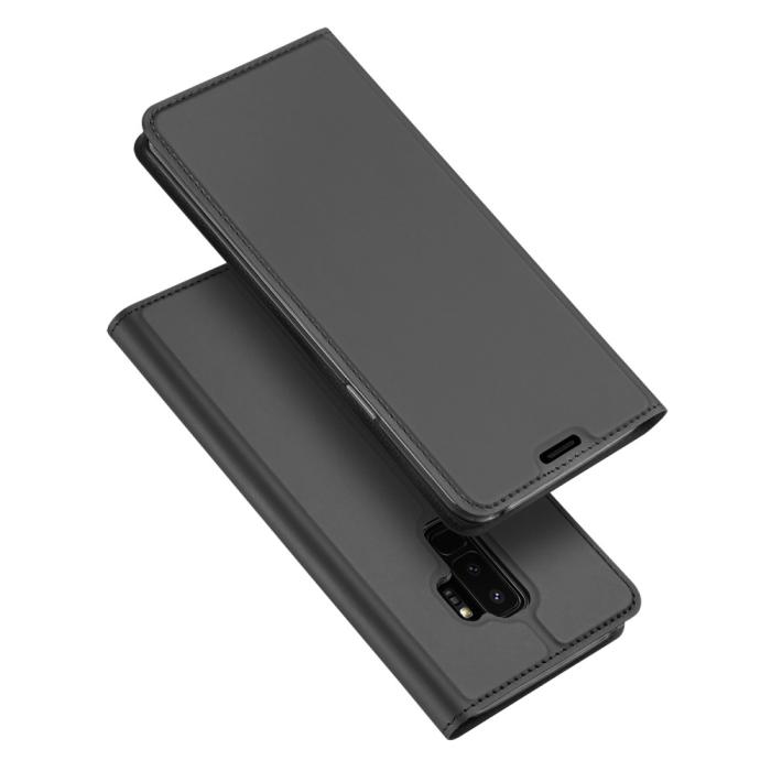UTGATT5 - DUX DUCIS Plånboksfodral Galaxy S9 Plus - Grå