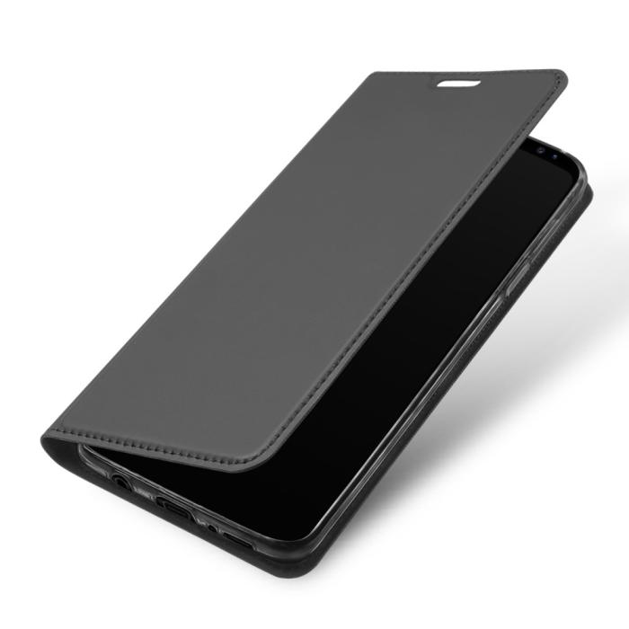 UTGATT5 - DUX DUCIS Plånboksfodral Galaxy S9 Plus - Grå