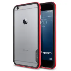 Spigen - SPIGEN Neo Hybrid EX Bumper Skal till Apple iPhone 6(S) Plus (Röd)