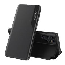 OEM - Galaxy S23 Ultra Fodral Eco-Leather View - Svart