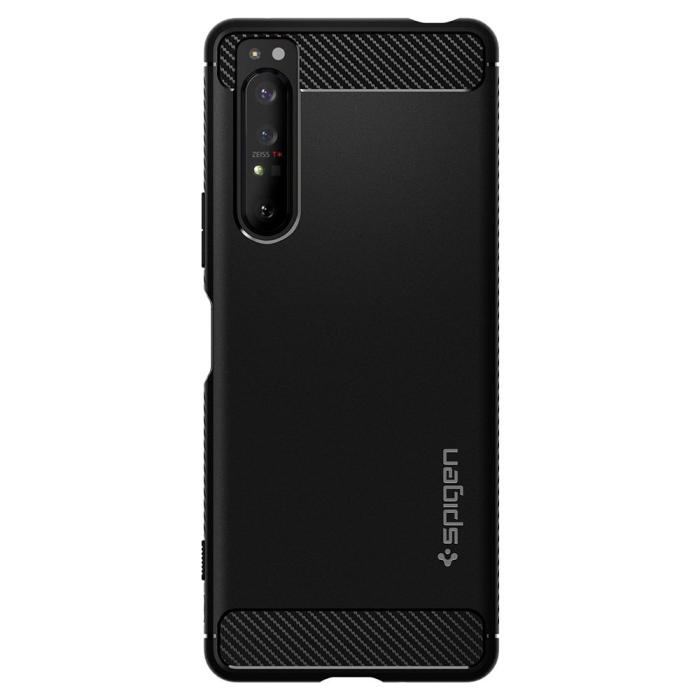 UTGATT5 - SPIGEN Rugged Armor Sony Xperia 1 II - Matte Black