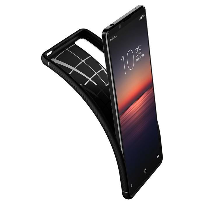 UTGATT5 - SPIGEN Rugged Armor Sony Xperia 1 II - Matte Black