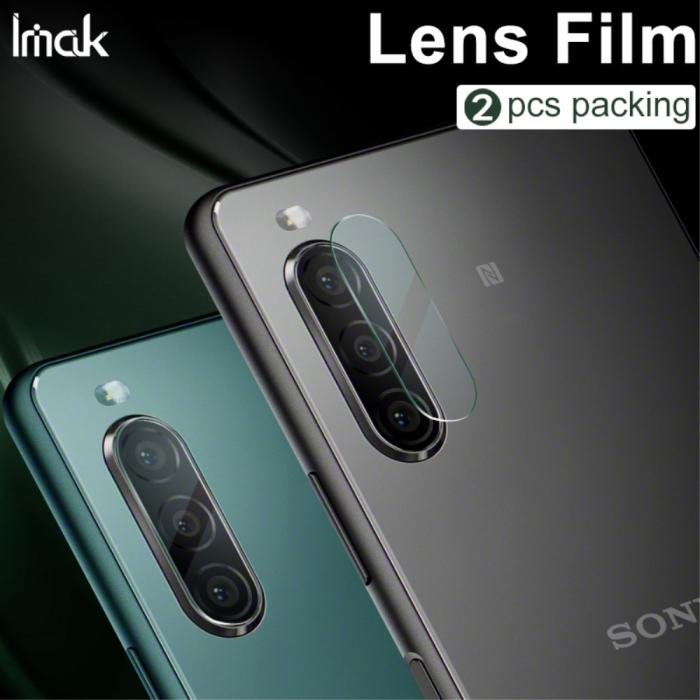 OEM - IMAK 2PCS HD Härdat glas Kameralinsskydd Sony Xperia 10 II